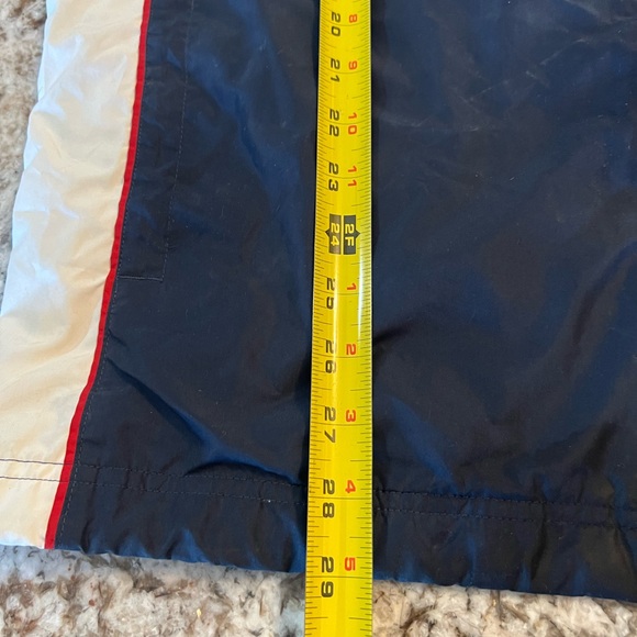 M Nike Vintage Blue White Windbreaker Jacket Mens Medium 90’s Retro Winter Fall - Picture 3 of 12